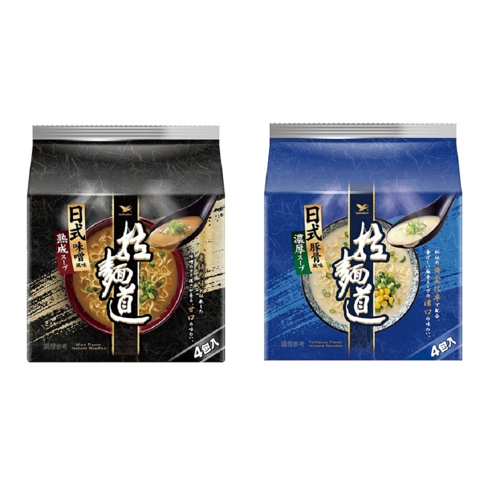 【拉麵道】日式豚骨風味94gx4入/袋