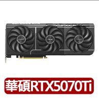 【ASUS 華碩】PRIME GeForce RTX™ 5070 Ti 16GB GDDR7 OC 超頻版 顯示卡