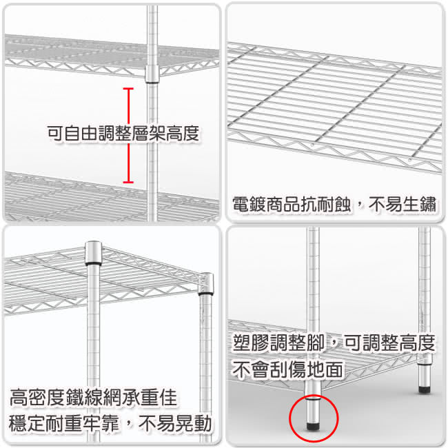 【克諾斯】120*45*180八層防塵衣櫥架(米色咖啡邊)