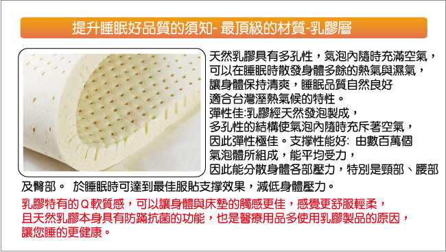 【睡芝寶】智慧涼感-乳膠抗菌護邊獨立筒床墊(雙人加大6尺)