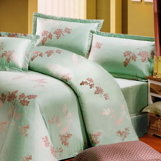 【巴麗維亞】魅力無限(頂級雙人活性精梳棉六件式床罩組台灣精製多色選擇) 【巴麗維亞】魅力無限(頂級雙人活性精梳棉六件式床罩組台灣精製多色選擇)