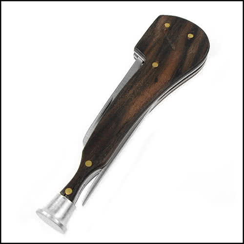 【煙斗造型】壓棒、刮刀、通管器木柄三合一煙斗工具-實木貼皮