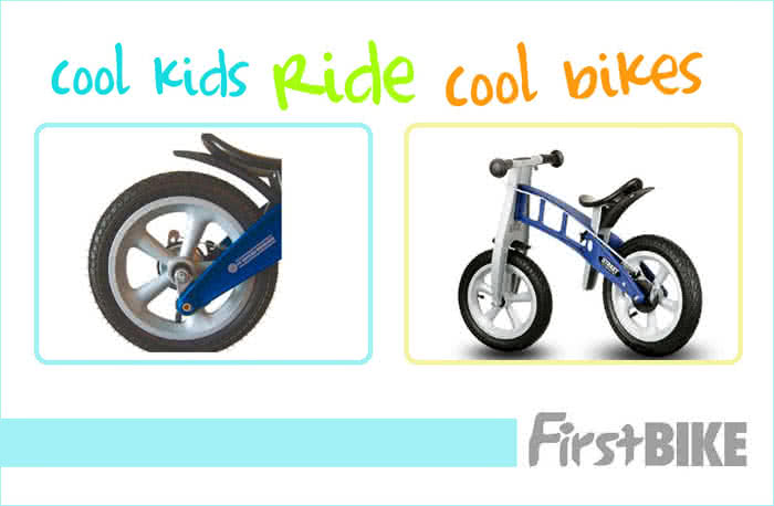 【FirstBIKE】德國高品質設計 寓教於樂-兒童滑步車/學步車(帥氣藍)