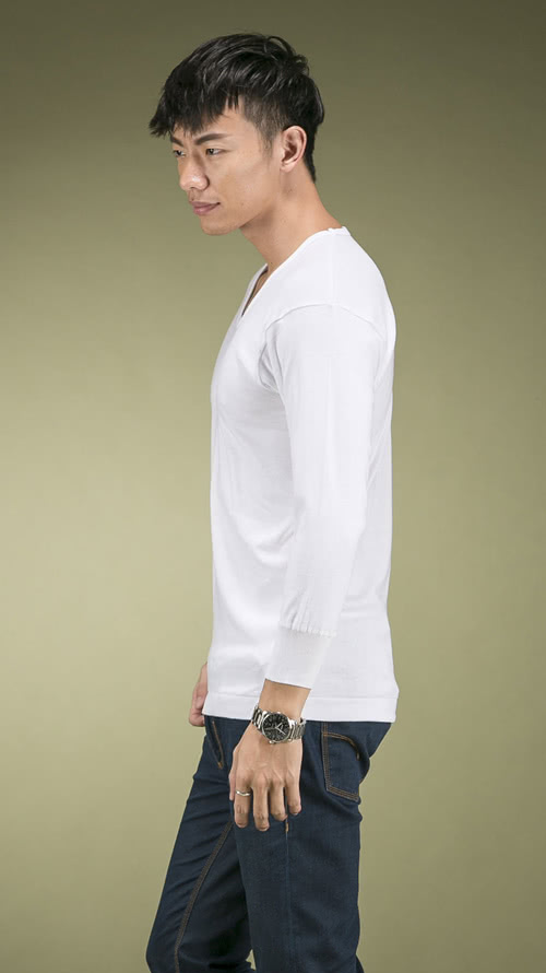 【Gunze日本郡是】純綿保暖 U領長袖(GQ0610)