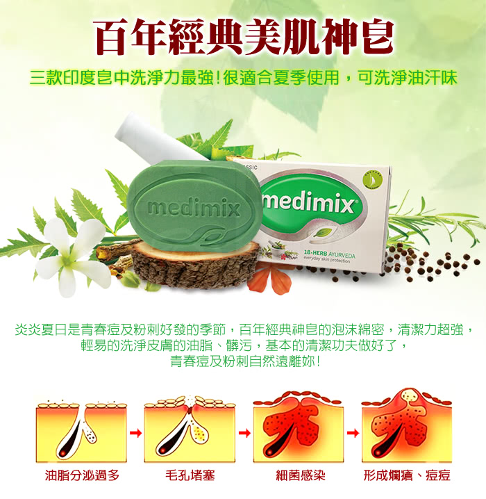 Medimix印度翡翠全效神皂(精純限量版)