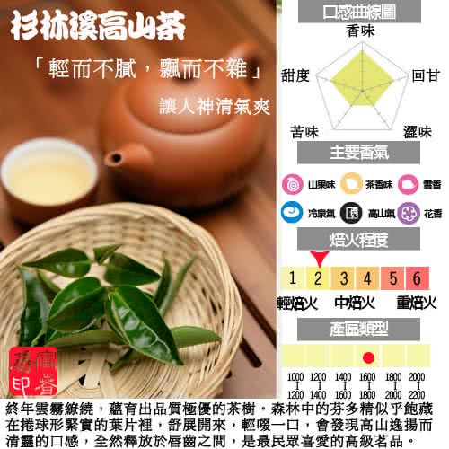 【富春齋】杉林溪高山茶(150g)