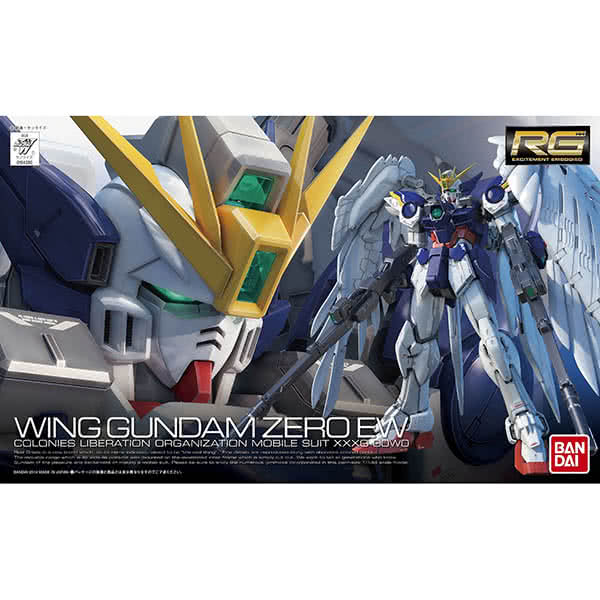 【BANDAI】鋼彈／RG 1/144／飛翼鋼彈零式EW版 天使鋼彈 17