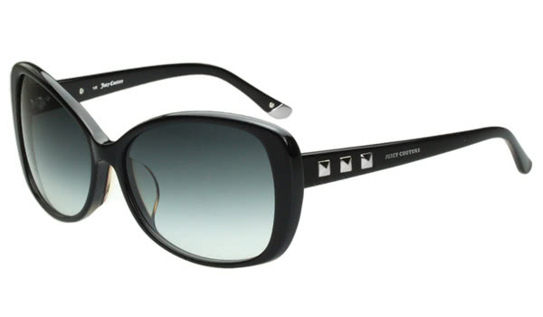 【Juicy Couture】-鉚釘風 太陽眼鏡(黑色)