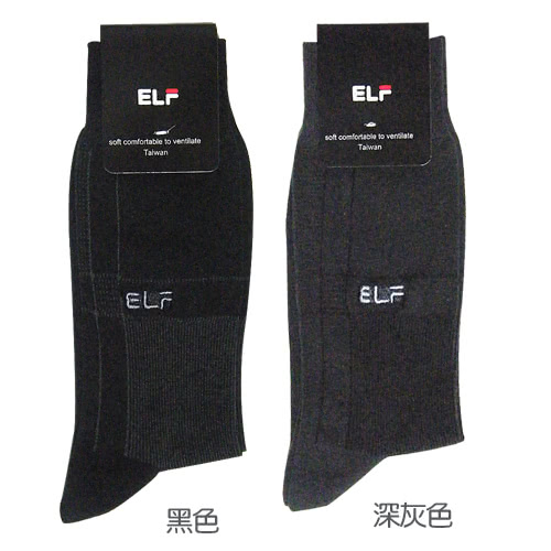 【三合豐 ELF】直紋彈性細針刺繡紳士襪/西裝襪-6雙(MIT 2色)