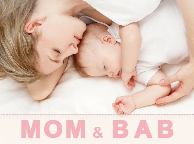 【MOM AND BAB】橫條橙白休閒純棉POLO衫上衣-單件組(12M-6T)