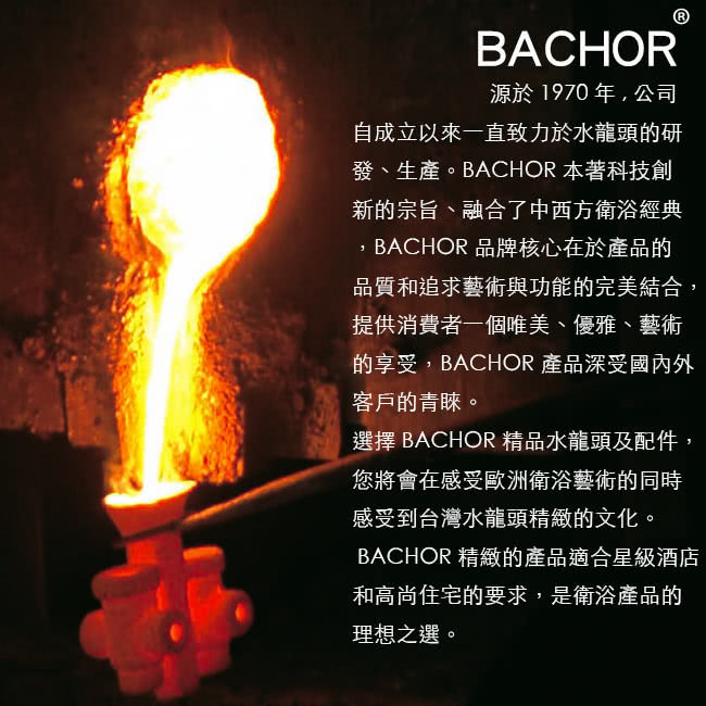 【BACHOR】21675雙把手沐浴龍頭組