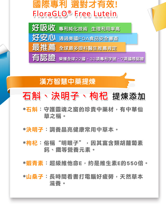 【京都念慈菴】高效游離型葉黃素+漢方石斛(30顆/盒)