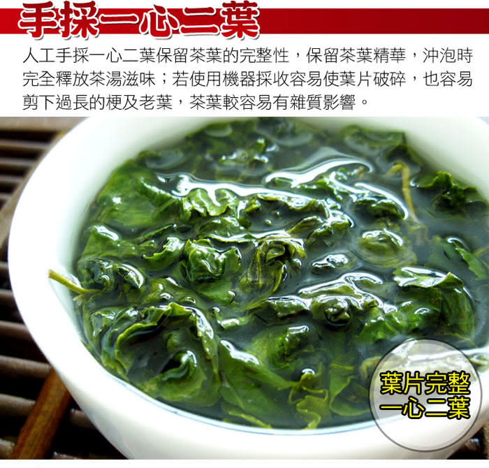 【名池茶業】大禹嶺高山茶手採茶葉禮盒 茶美學款(150公克x2)