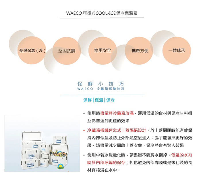 【德國 WAECO】COOL ICE-PACK 長效冰磚 CI-420(3入)