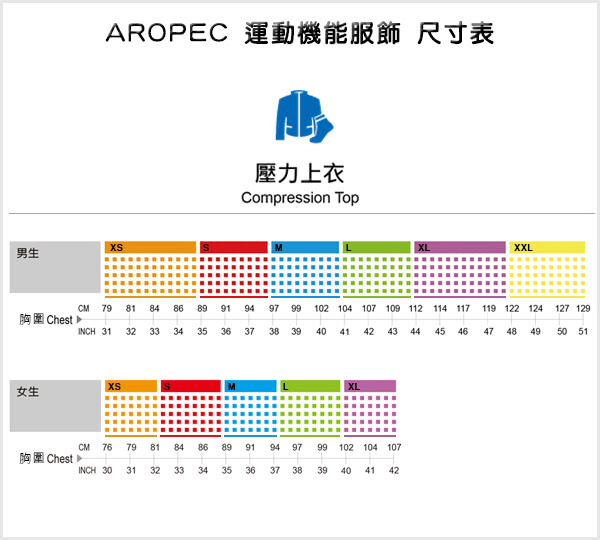 【AROPEC】Compression II 男款運動機能壓力衣(背心 白)