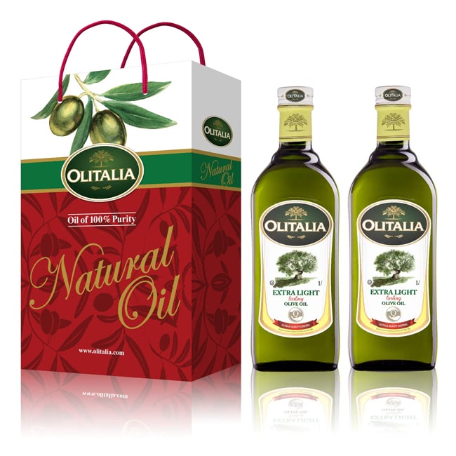 【Olitalia奧利塔】精緻橄欖油料理組(1000mlx2 瓶)