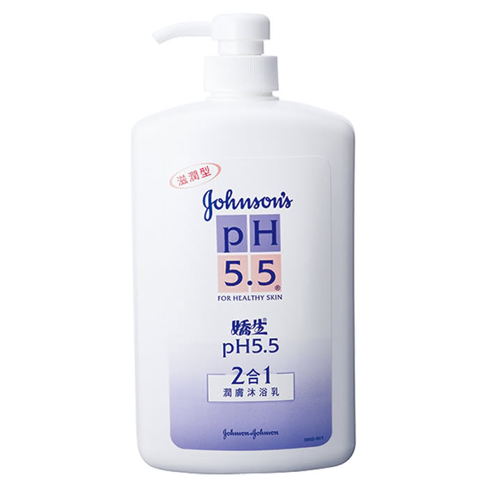 【嬌生】pH5.5潤膚沐浴乳2合1(1000ml)