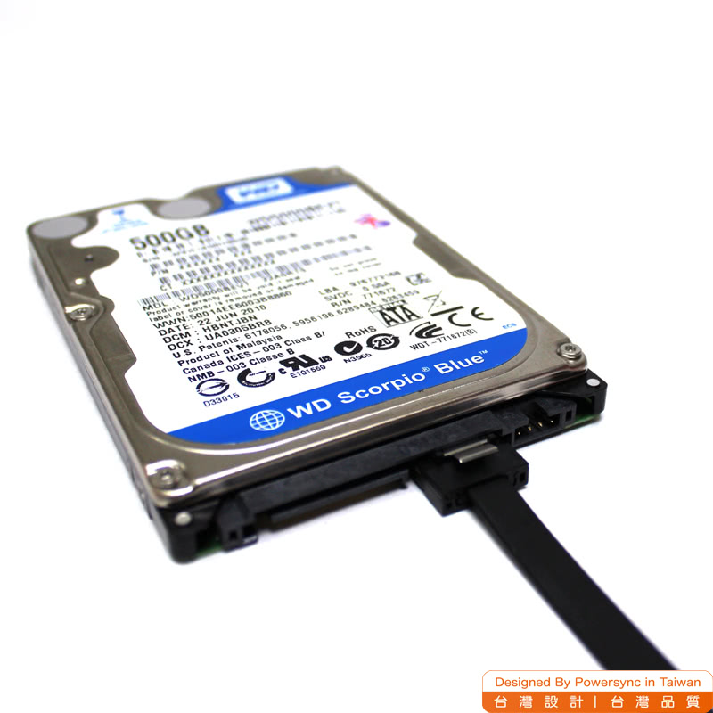 【群加 PowerSync】SATA3資料傳輸線 / 55CM(SATA3-55B)