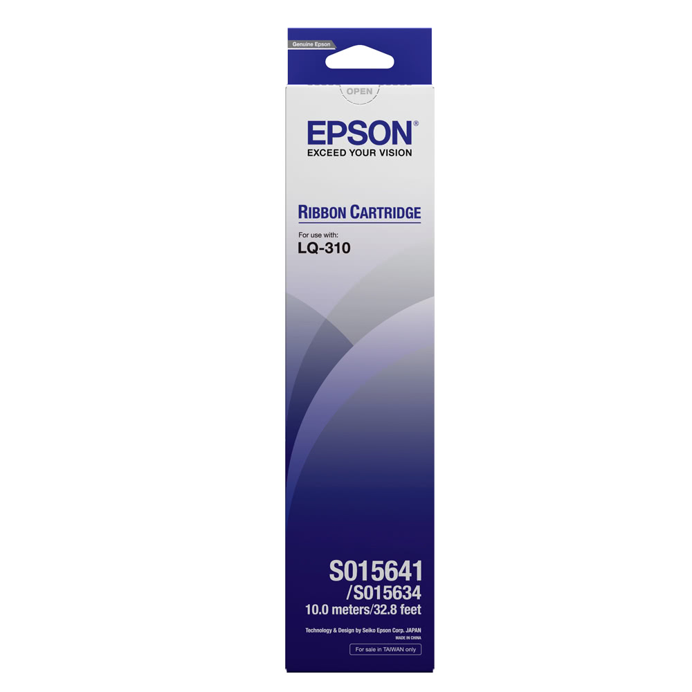 【EPSON】原廠色帶 S015641 六入組(LQ-310)