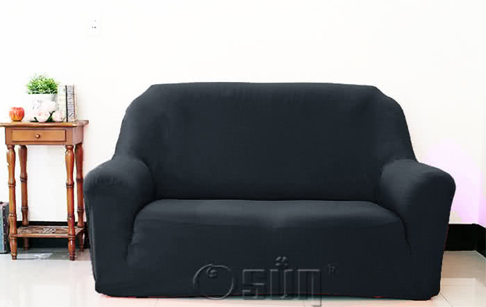 【Osun】一體成型防蹣彈性沙發套、沙發罩(2人座 CE173)