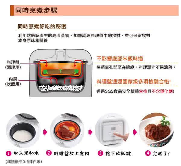 【TIGER虎牌】3人份tacook微電腦電子鍋(JAJ-A55R_e)