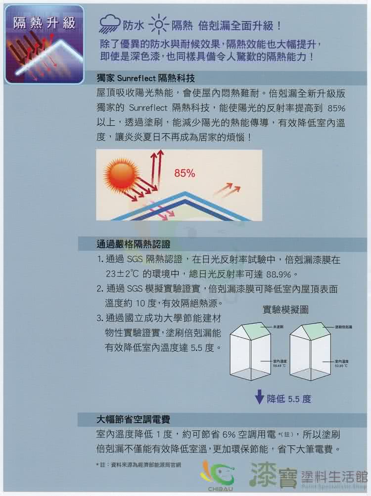 【得利】強力防水底膠 A-930(5加侖裝)