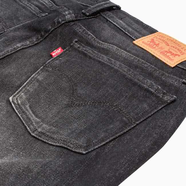 【Levis】710 中腰超緊身窄管牛仔褲 / Warm / Thermolite / 時尚鐵灰