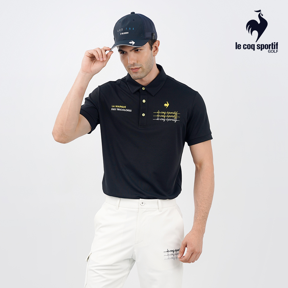 LE COQ SPORTIF 公雞 高爾夫系列 男款黑色漸層 LE COQ SPORTIF 公雞 高爾夫系列 男款黑色漸層