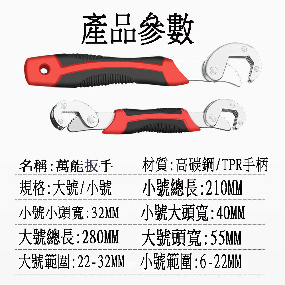 工業級萬能扳手(尺寸9-32mm) - momo購物網- 好評推薦-2026年6月