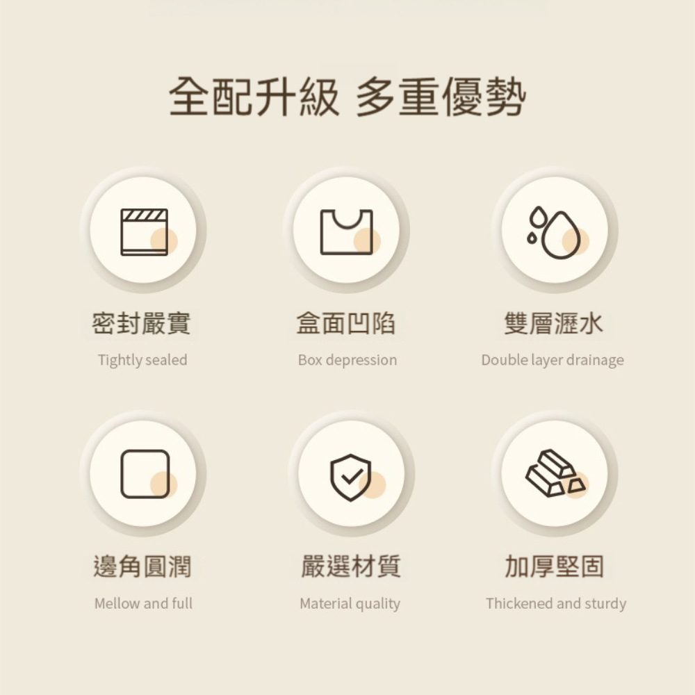 Dagebeno荷生活 不漏水密封強旅行香皂盒方便攜帶瀝水收 Dagebeno荷生活 不漏水密封強旅行香皂盒方便攜帶瀝水收
