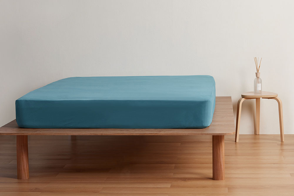 YVONNE 以旺傢飾 100%美國純棉素面床包-暮光綠(特 YVONNE 以旺傢飾 100%美國純棉素面床包-暮光綠(特