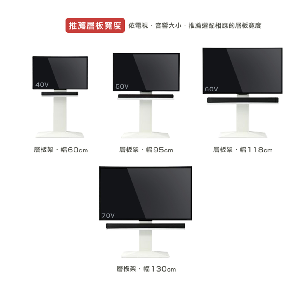 潮傢俬 Stable R3壁掛式電視立架-專用層板架-幅11 潮傢俬 Stable R3壁掛式電視立架-專用層板架-幅11