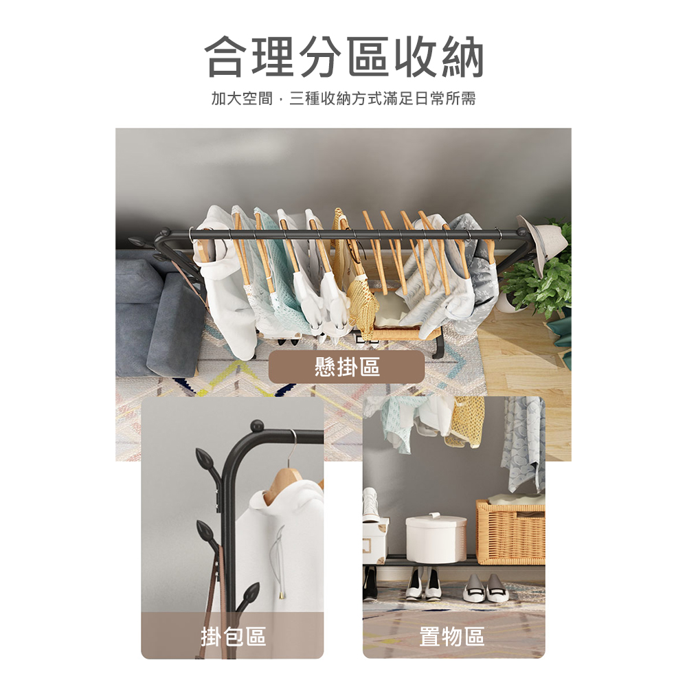 YA STUDIO 家用臥室宿舍簡易衣櫃(掛衣櫥 收納櫃 簡 YA STUDIO 家用臥室宿舍簡易衣櫃(掛衣櫥 收納櫃 簡