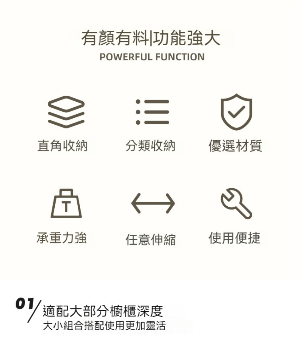 茉家 如意伸縮分類收納盒(小號3入)評價推薦 茉家 如意伸縮分類收納盒(小號3入)評價推薦