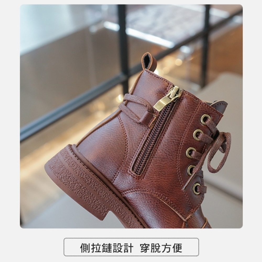 側拉鏈設計 穿脱方便