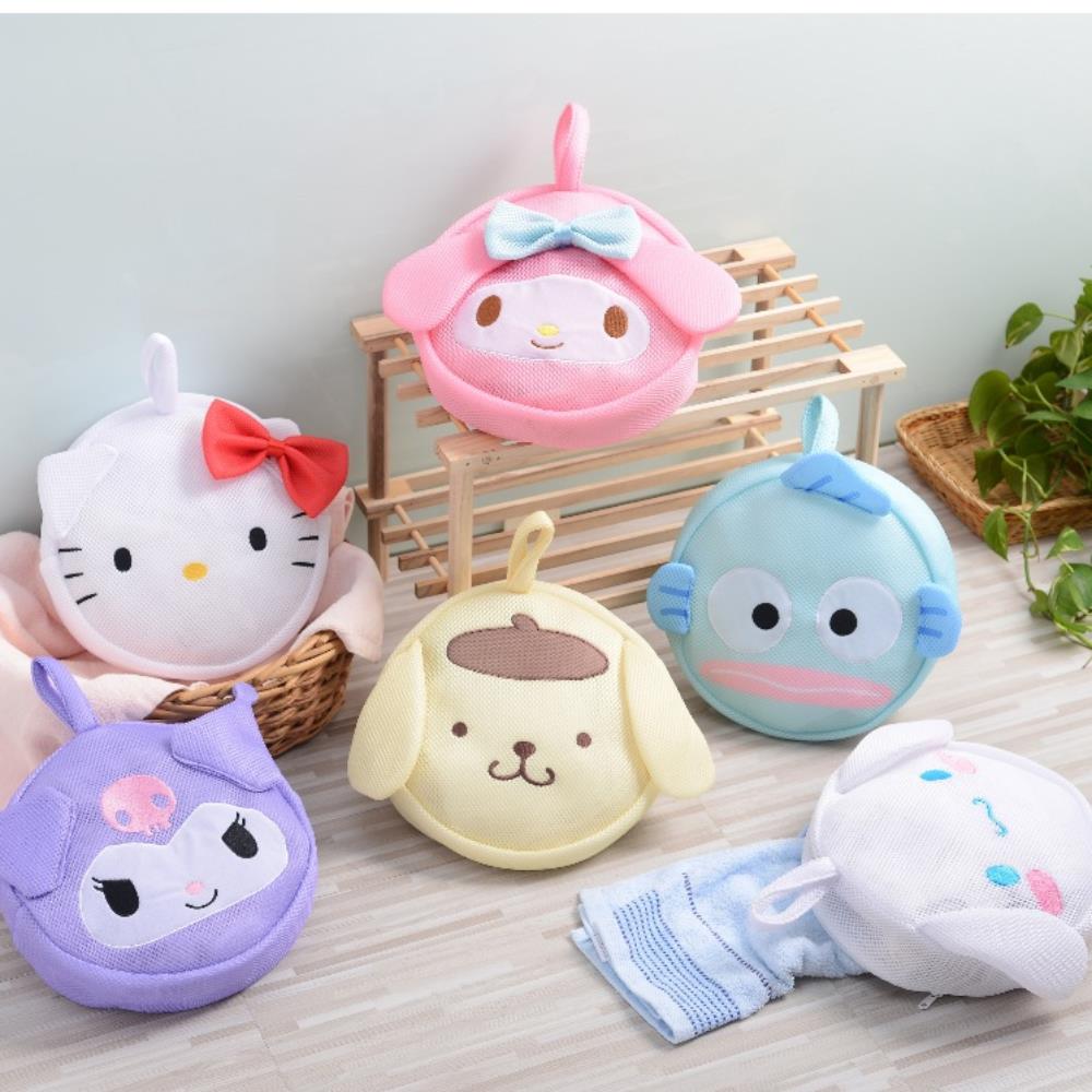 小禮堂 Sanrio 三麗鷗 造型洗衣網袋 - 大臉款 Ki 小禮堂 Sanrio 三麗鷗 造型洗衣網袋 - 大臉款 Ki