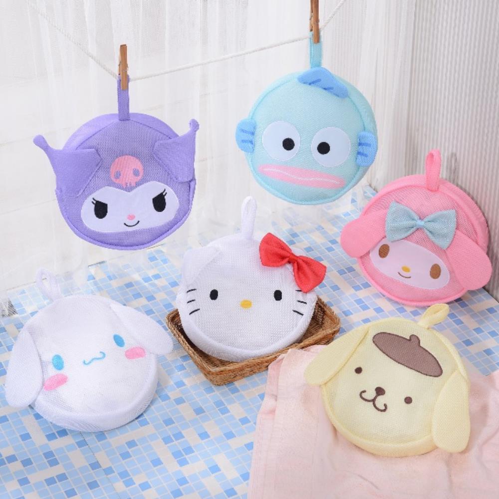 小禮堂 Sanrio 三麗鷗 造型洗衣網袋 - 大臉款 Ki 小禮堂 Sanrio 三麗鷗 造型洗衣網袋 - 大臉款 Ki