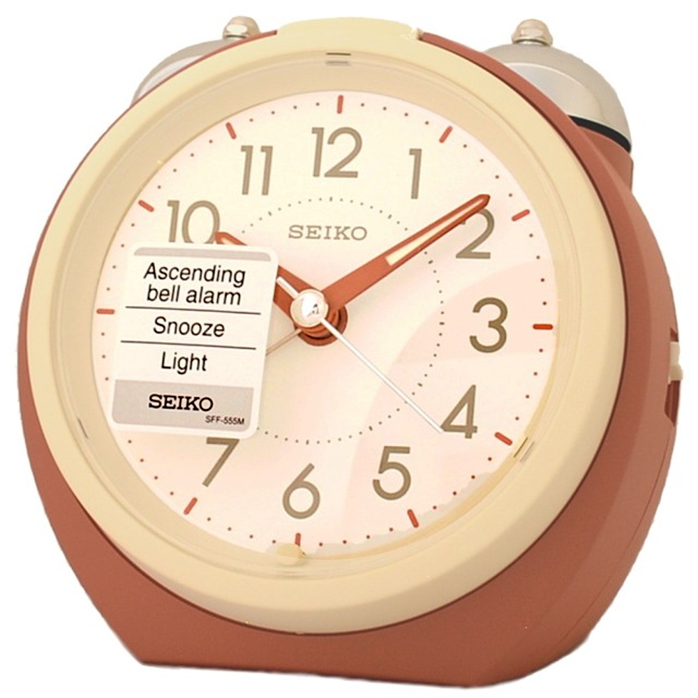 SEIKO 精工 精工 福利品 小惡魔大音量鬧鐘復古紅SK0 SEIKO 精工 精工 福利品 小惡魔大音量鬧鐘復古紅SK0