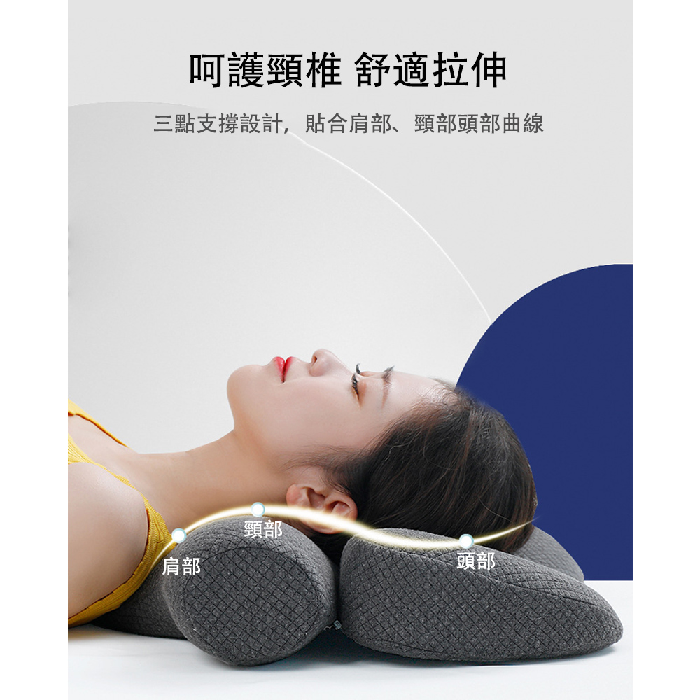 記憶棉頸椎枕 可拆洗 睡眠護頸(午睡枕 睡眠枕 記憶枕) 推 記憶棉頸椎枕 可拆洗 睡眠護頸(午睡枕 睡眠枕 記憶枕) 推