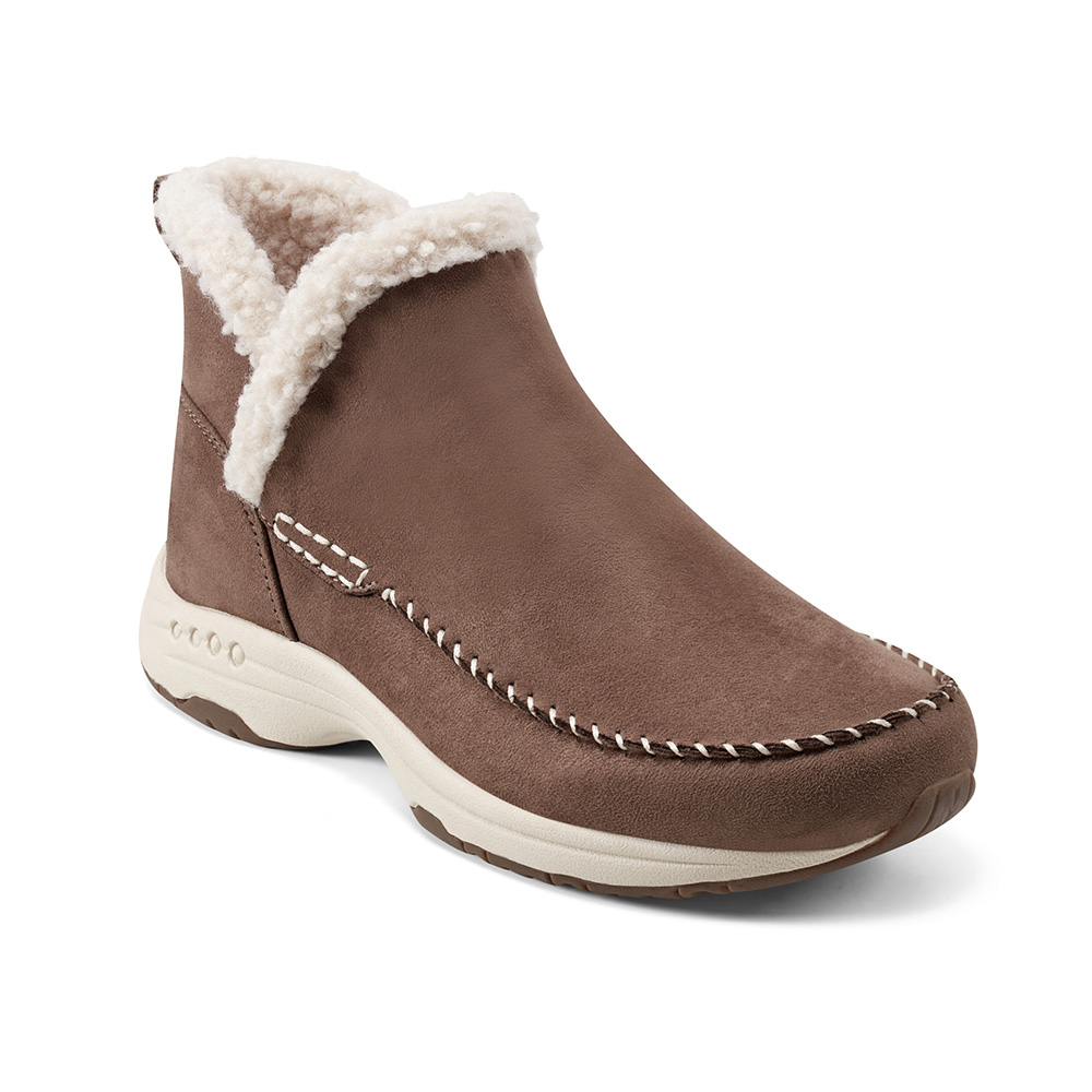 Easy Spirit TUVA2 絨布舒適短靴(卡其色) Easy Spirit TUVA2 絨布舒適短靴(卡其色)