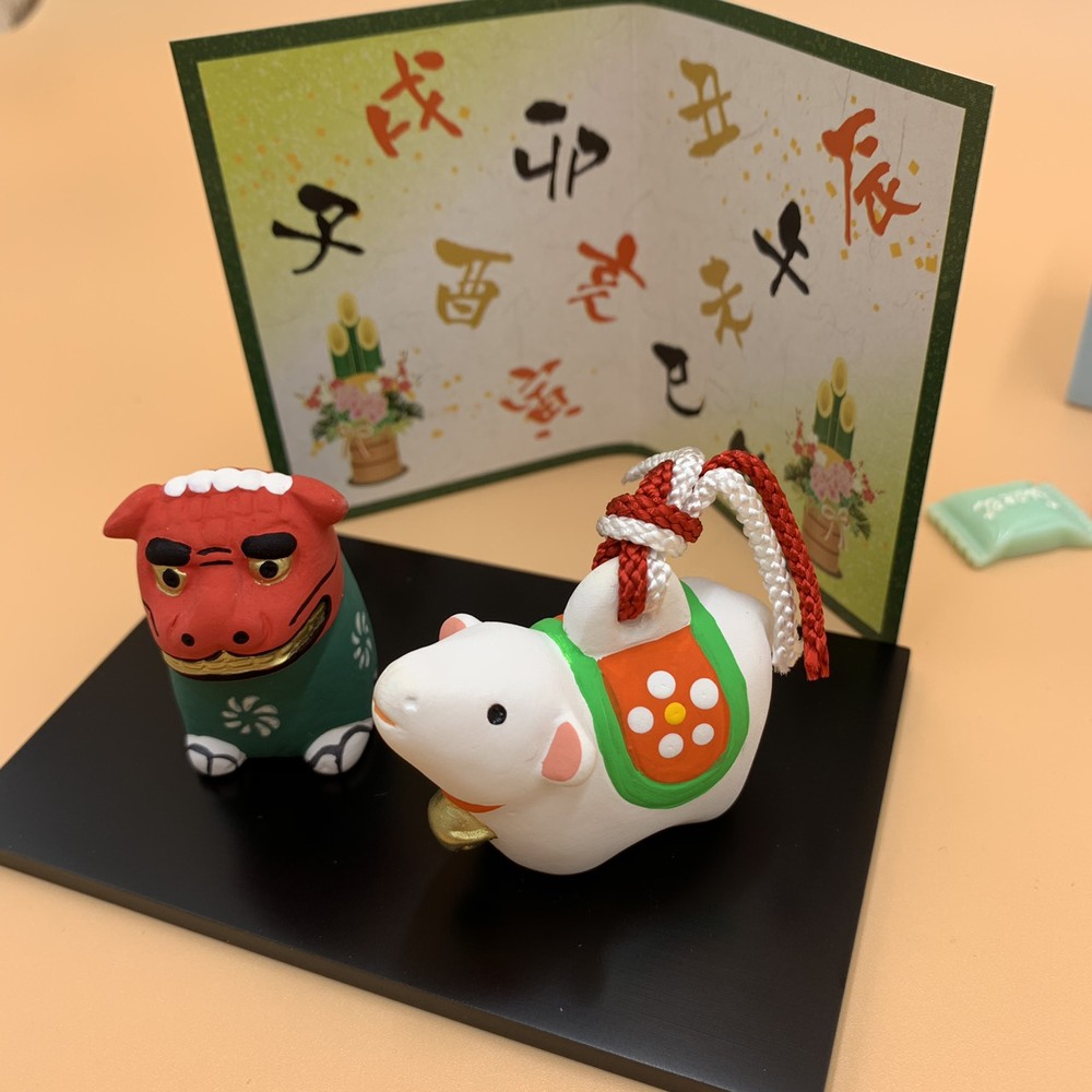 江戶御緣物語 招福干支 開運干支 神獸 生肖牛 緣起物 土鈴 江戶御緣物語 招福干支 開運干支 神獸 生肖牛 緣起物 土鈴
