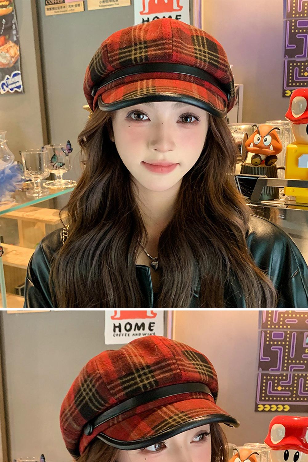 MoonDy 英倫風 八角帽 帽子 女款 報童帽 畫家帽 復 MoonDy 英倫風 八角帽 帽子 女款 報童帽 畫家帽 復