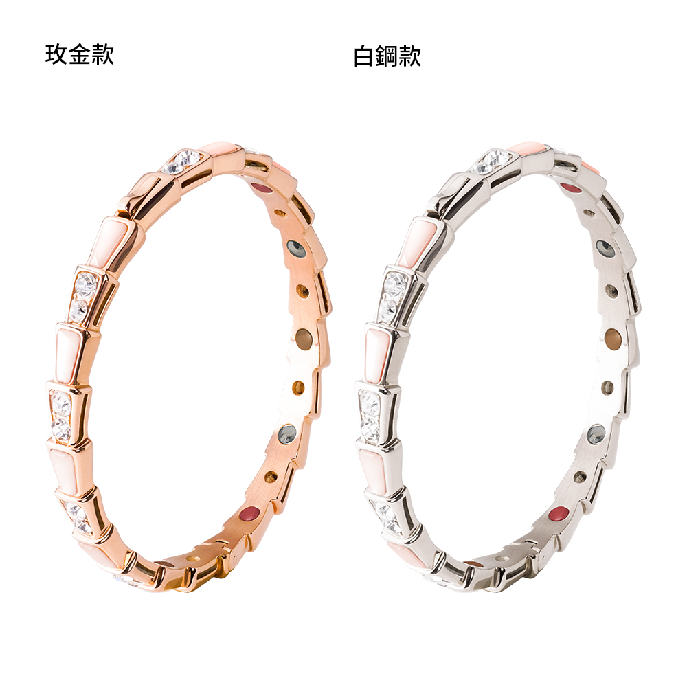 &MORE 愛迪莫 Star 恆星手鐲(玫金/白鋼)評價推薦 &MORE 愛迪莫 Star 恆星手鐲(玫金/白鋼)評價推薦