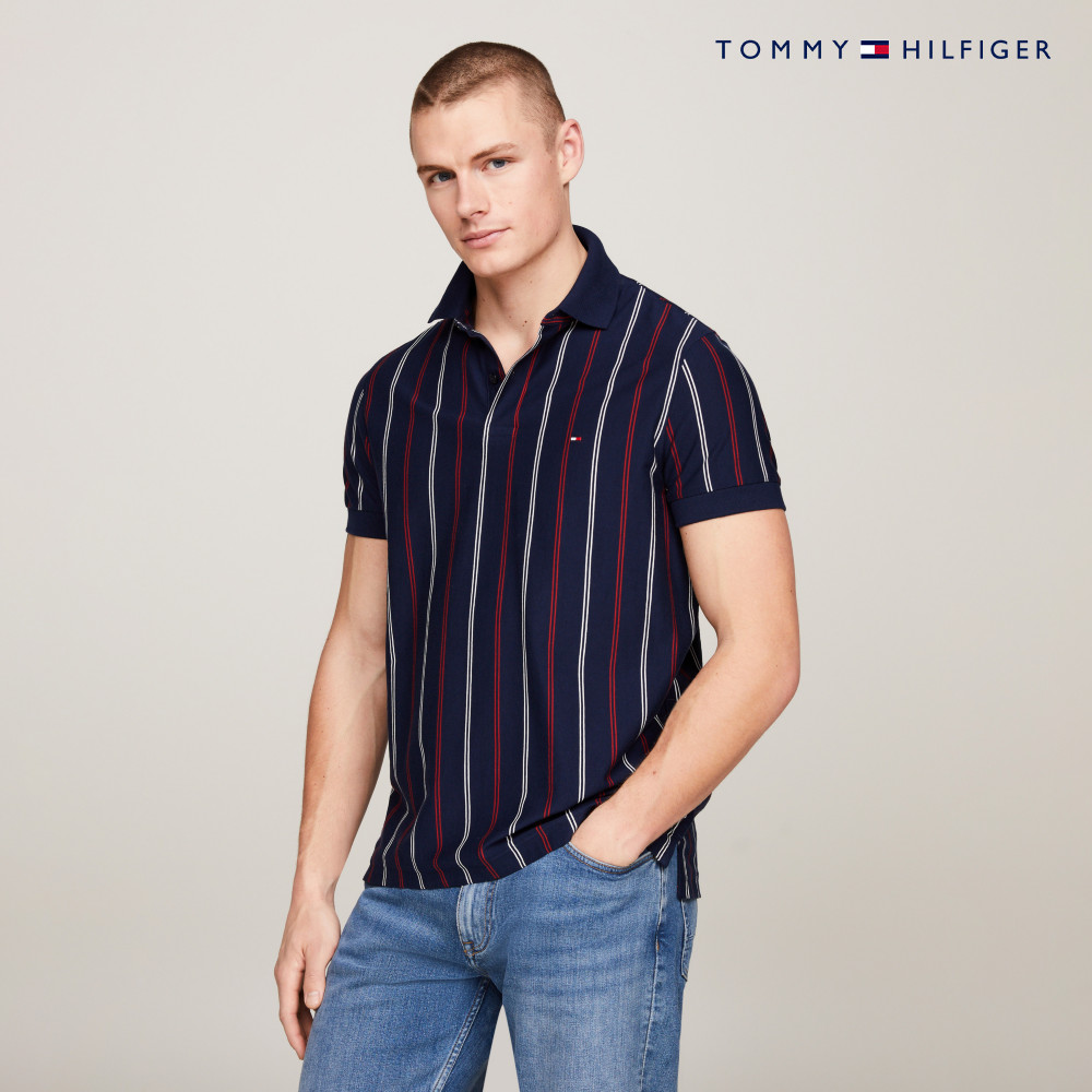 Tommy Hilfiger 官方旗艦館 垂直條紋標準版型 Tommy Hilfiger 官方旗艦館 垂直條紋標準版型