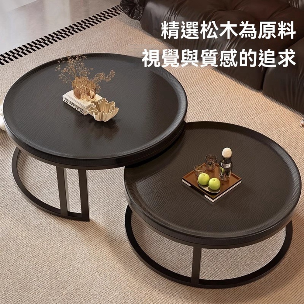 耐家旗艦店 升級雙立柱岩板茶几-80cm+60cm(250m 耐家旗艦店 升級雙立柱岩板茶几-80cm+60cm(250m