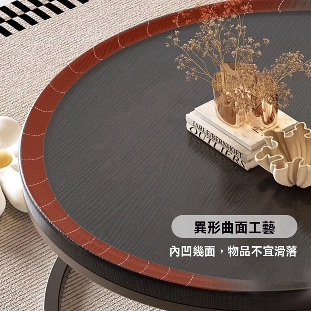 耐家旗艦店 升級雙立柱岩板茶几-80cm+60cm(250m 耐家旗艦店 升級雙立柱岩板茶几-80cm+60cm(250m