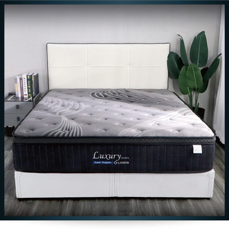 LOGIS 五星級5尺石墨烯乳膠獨立筒床 標準雙人床(壓縮卷 LOGIS 五星級5尺石墨烯乳膠獨立筒床 標準雙人床(壓縮卷