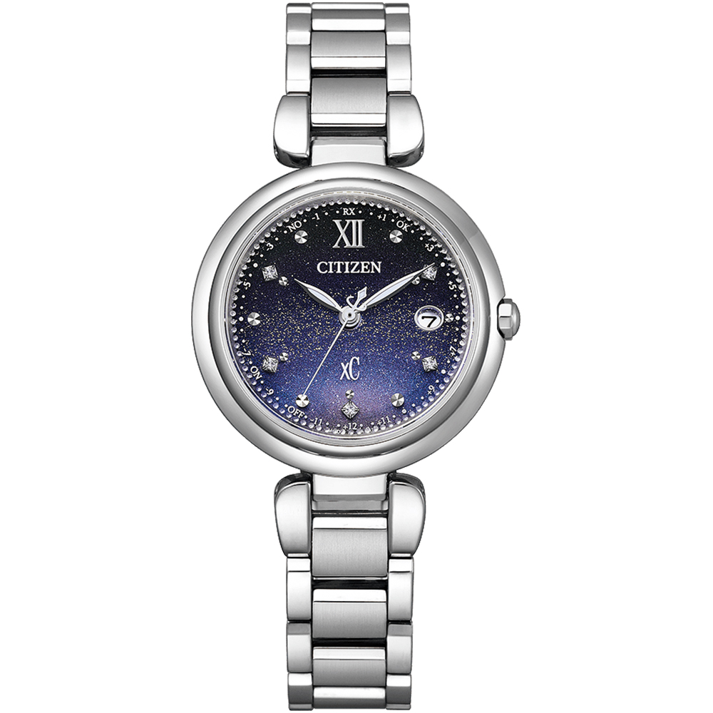 CITIZEN 星辰 xC 限量 光動能美鑽鈦金屬電波女錶- CITIZEN 星辰 xC 限量 光動能美鑽鈦金屬電波女錶-