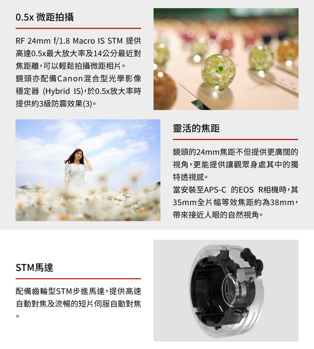 Canon佳能 RF 24mm F/1.8 MACRO IS STM - 詳情4