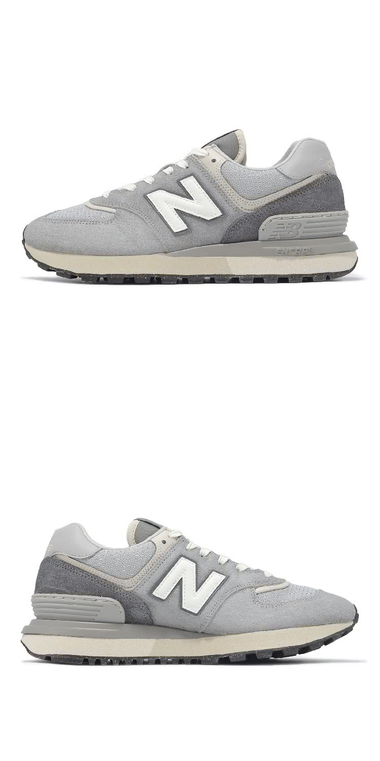 NEW BALANCE】休閒鞋574 男鞋女鞋灰白麂皮復古經典NB(U574LGDG-D